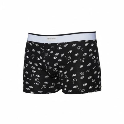 Photo 7 de Lot de 2 boxers yeux noir et corail