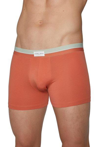 Photo 3 de Lot de 2 boxers motifs écru et corail