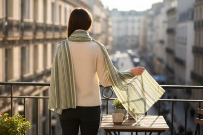 Photo 1 de Foulard imprimé n°5