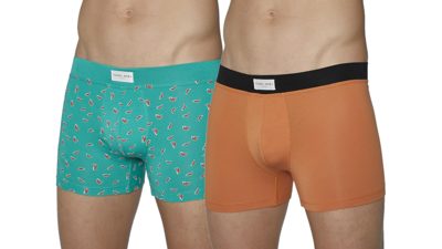 Photo 8 de Lot de 2 boxers pastèques et orange