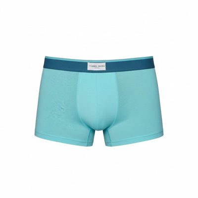 Photo 3 de Lot de 2 boxers palmes turquoise